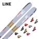 LINE линия лыжи мужской женский <2026>OPTIC 88 / Opti k88 [LN2509210] + <27>SQUIRE 11