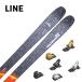 LINE линия лыжи мужской женский <2026>PANDORA 92 [LN2509240] + <27>ATTACK LYT 11 GW[ рукоятка walk ]