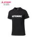  лыжи одежда мужской женский ATOMIC атомный футболка <2022>RS T-SHIRT BLACK AP5108220