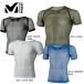 MILLET( Millet мужской нижний одежда )<2024> DRYNAMIC MESH SS( dry Nami k сетка Short рукав ) / MIV01566