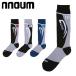  entry .P+4%~5%!3/29 limitation! ski snow boat socks men's socks protection against cold NNOUM Noah m25-28 cushioning properties stylish is possible to choose kala burr 