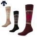 DESCENTE Descente лыжи носки носки женский <2024>DWCWJB61 / WOMEN'S SOCKS