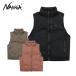 NANGA наан ga лыжи жилет мужской 2025 AURORA TEX STAND COLLAR DOWN VEST Aurora ND2441-1N010-A