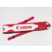 [ б/у прекрасный товар ]Canon CPE красный белый ремешок ширина примерно 37mm шнур ширина примерно 10mm Canon [ труба 7403CN-1227]