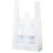 TANOSEE. white carrier bags 30 number width 260× vertical 480× inset width 130mm 1 pack (100 sheets )