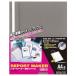 kokyo отчет производитель переплёт файл A4 вертикальный 50 листов . форма темно-серый se сигнал 50DM 1 упаковка (5 шт. )