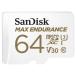  SanDisk Max Endurance высокая прочность microSD карта 64GB SDSQQVR-064G-JN3ID 1 листов ( ваш заказ . товар )