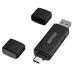  Buffalo Type-C|Type-A подключение USB3.2 Type-C устройство для считывания карт черный BSCR130U3CBK ( ваш заказ . товар )