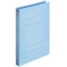 TANOSEE Flat файл толщина ..(PP) A4 вертикальный 250 листов . форма . ширина 28mm голубой 1 упаковка (5 шт. )