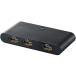  Elecom HDMI switch ( environment consideration package ) 2 port ( input :2, output :1) RoHS finger . basis DH-SW21BK|E 1 piece 