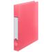 TANOSEE уплотнительное кольцо файл ( половина прозрачный обложка ) A4 вертикальный 2 дыра 200 листов . форма кольцо внутренний диаметр 25mm. ширина 35mm розовый 1 шт. 