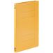 TANOSEE Flat файл PP ламинирование обложка модель A4 вертикальный 150 листов . форма . ширина 17.5mm желтый 1 упаковка (10 шт. )