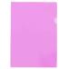 te-ji- цвет прозрачный папка -A4 crystal розовый CC-141A-23 1 упаковка (10 листов )