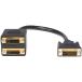 StarTech.com DVI-D ответвление ke- blue black 30cm DVI D мужской ×1-DVI D женский ×2 DVISPL1DD 1 шт. ( ваш заказ . товар )