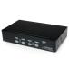 StarTech 4 порт одиночный VGA дисплей соответствует USB подключение KVM переключатель черный SV431USB ( ваш заказ . товар )
