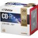  музыка для CD-R 80 минут 1-48 скоростей соответствует белый широкий принтер bru5mm тонкий кейс AR80FP20J1 1 упаковка (20 листов )
