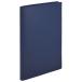 TANOSEE прозрачный файл ( не прозрачный обложка ) A4 вертикальный 20 карман темно-синий 1 шт. 
