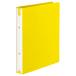 TANOSEE кольцо файл A4 вертикальный 2 дыра 260 листов . форма кольцо внутренний диаметр 32mm. ширина 43mm желтый 1 шт. 