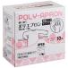  craft man disposable poly- apron parent finger hook white CF-PA02 1 box (10 sheets )