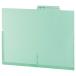 PP карман держатель A4 зеленый вставка есть LFS-12PH 1 комплект (5 шт. )