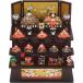  doll hinaningyo compact capital spring . wooden three step 10 person decoration ( tea ) hinaningyou storage the first ..