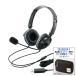  Elecom HS HP20UBK headset проводной USB обе уголок наушники Mike имеется Windows Chrome Zoom Sky p черный HSHP20UBK