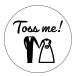 Toss me наклейка (tossme-14) (30 мм /40 мм ) размер * листов число выбор .. 