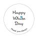  White Day наклейка (whiteday-018)( размер * листов число можно выбрать )