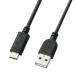 掠ץ饤 KU-CA20K USB2.0TypeC-A֥ (KUCA20K)