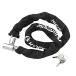  bicycle key chain lock crime prevention anti-theft light weight compact road bike 100cm key 2 ps 