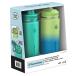  затраты ko повторный . товар [2 комплект ] Thermo flask вакуум изоляция нержавеющая сталь бутылка 0.71L 2 шт. комплект зеленый /remone-do подставка 