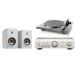 [ затраты ko] Denon усилитель * запись плеер *POLK комплект динамиков белый 