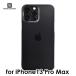 iPhone13 Pro Max �w�ʃP�[�X �p���[�T�|�[�g �G�A�[�W���P�b�g Air Jacket �N���A�u���b�N PIPC-73 [��������]