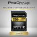 prograde digital sdxc UHS-II V60 GOLD 256gb / sd SDXC карта uhs-ii SD карта Pro комплектация карта памяти 256 4K анимация однообъективный камера 