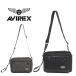 AVIREX ax2056 solid сумка на плечо наклонный .. сумка портфель портфель сумка обычно используя легкий в использовании милитари мужской подарок подарок черный День отца 
