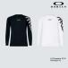 OAKLEY LS Pressure 23.0 FOA405175[ почтовая отправка ( Япония mail ) соответствует ] мужской длинный рукав Rush Guard 