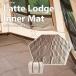 Smores moa Latte Lodge InnerMat Latte домик для внутренний коврик Latte домик особый дизайн. 5mm толщина. жемчуг хлопок используя . внутренний коврик 