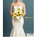 [43×35cm букет & новый . для бутоньерка комплект свадьба * свадьба ] подсолнух . бабочка орхидея l высококлассный искусственный цветок букет l долговечный l передний ..* фото свадьба l часть магазин украшение 87b2