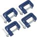  strong tool высшее маленький 4pcs зажим 25mm стальной лист производства (14377) (859-2226)