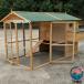  курица маленький магазин большой наружный chi gold ko-p из дерева мульти- Revell hen house ne стойка ng box имеется атмосферостойкий дом .15~20 перо. курица для большой chi gold ko-p компактный 