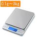 �f�W�^���X�P�[�� �L�b�`���X�P�[�� 0.1g�P�� 3kg ���� �d�q�͂��� �d�q�V�� �v�ʊ� ���܈��� �R���p�N�g ���^ �X�e�����X ����