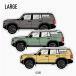  Land Cruiser BASE × B-SIDE LABEL стикер LC250( большой )