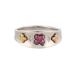  first in Japan purple color. 18 gold K18 white gold * purple Gold * pink gold * yellow gold diamond ring 