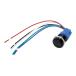 12V 24V установка дыра 19mm LED лампа есть звуковой сигнал переключатель автоматика возвращение кнопка переключатель Claxon звуковой сигнал yan ключ звуковой сигнал knock возврат 
