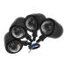  Yamaha универсальный TW200/TW225 12V гильза type 10mm Mini Brett указатель поворота матовый черный × бесцветные линзы 4 шт 