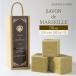マルセイユ石鹸 ギフト 木箱入り オリーブ 600g×3個