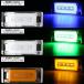 LED �}�[�J�[�����v 24V �g���b�N �T�C�h�}�[�J�[ �p�^ �t���b�g ���^ ���b�L �o�X�}�[�J�[ �ԍ��� �ԕ��� �H���� �ėp 4�Z�b�g FZ324-329-4SET �֘A�摜4