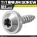 64�`�^���l�W M4�~15mm �^�b�s���O�l�W �g���N�X�� �t�����W�t�� �V���o�[�J���[ 1�� JA1023