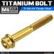 64�`�^���{���g M6�~45mm P1.0 �z�[���w�b�h �Z�p�{���g �t�����W�t �S�[���h�J���[ 1�� JA798