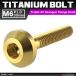64�`�^���{���g M6�~30mm P1.0 �e�[�p�[�w�b�h �Z�p�� �{�^���{���g �S�[���h�J���[ 1�� JA860